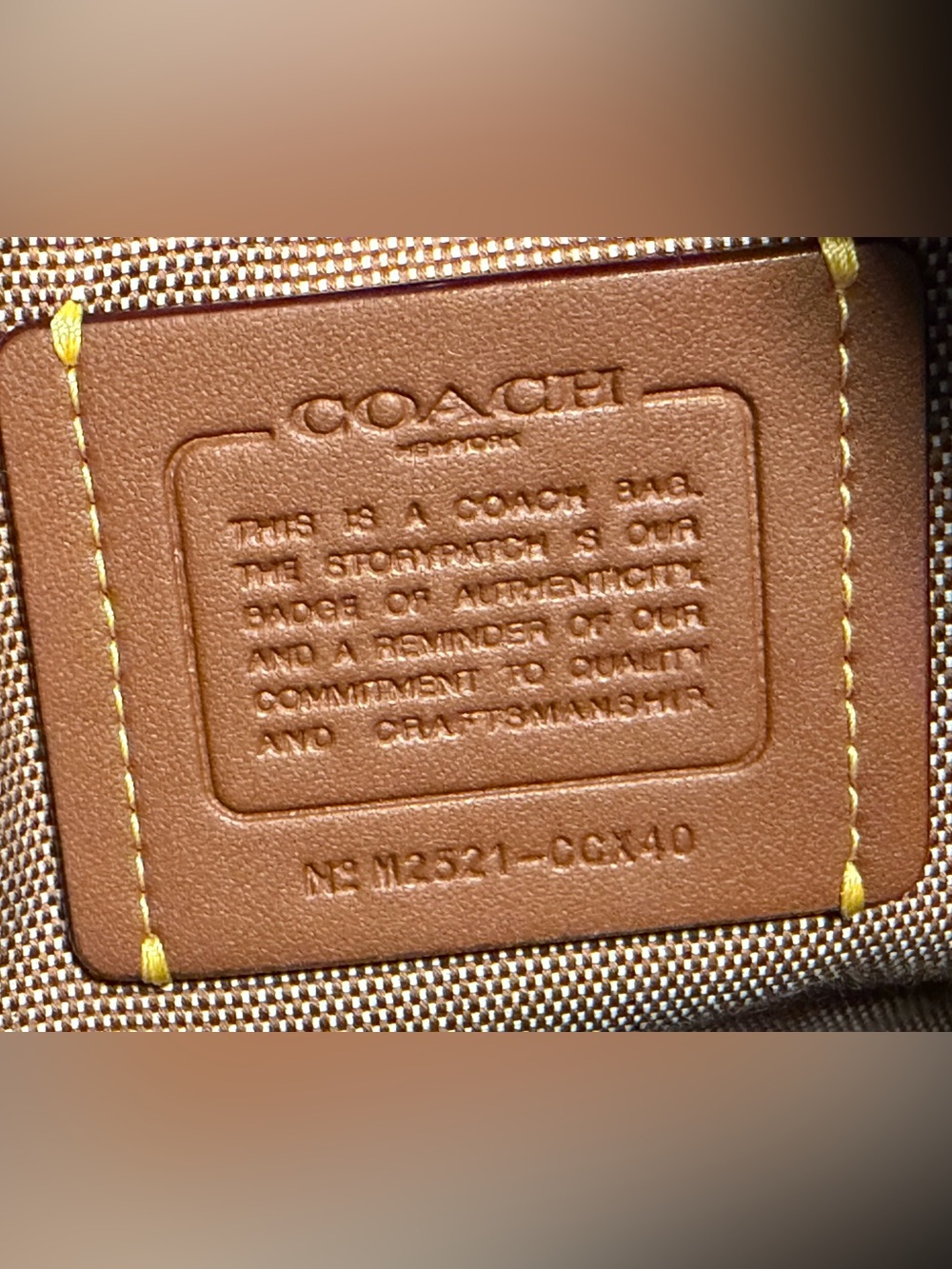 Coach Compass 25 - Warm Brown Suede - Picture 5 of 7